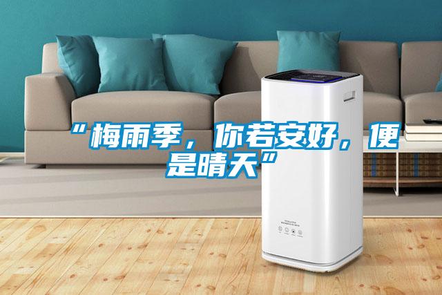 “梅雨季，你若安好，便是晴天”