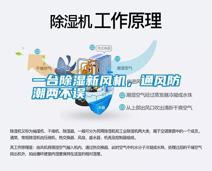 一臺除濕新風(fēng)機(jī)，通風(fēng)防潮兩不誤