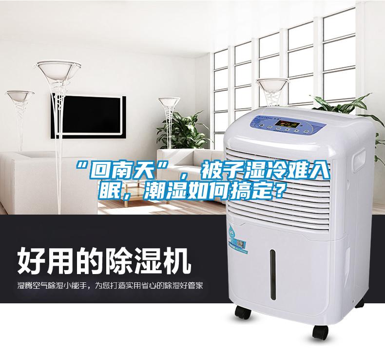 “回南天”，被子濕冷難入眠，潮濕如何搞定？