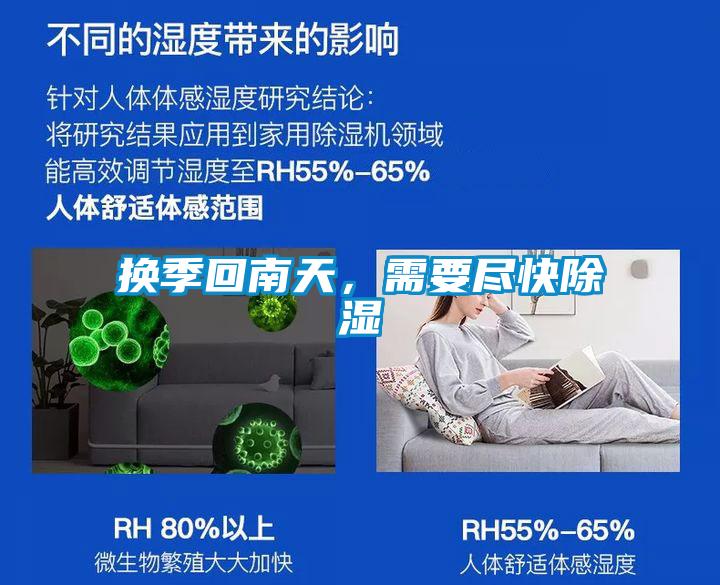 換季回南天，需要盡快除濕