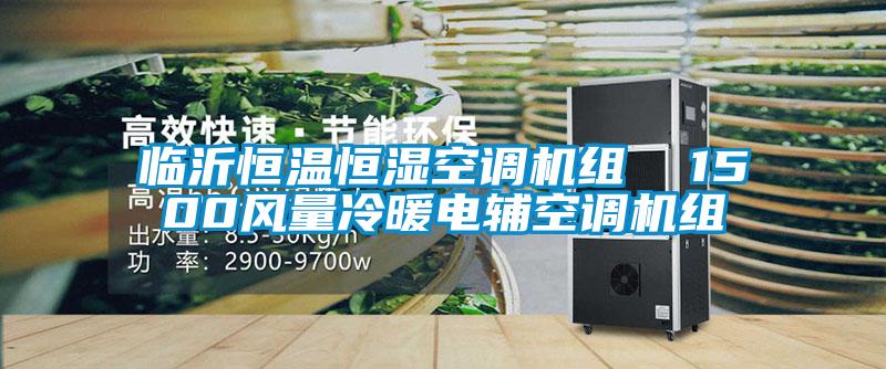 臨沂恒溫恒濕空調機組  1500風量冷暖電輔空調機組
