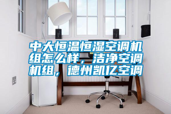 中大恒溫恒濕空調機組怎么樣，潔凈空調機組，德州凱億空調