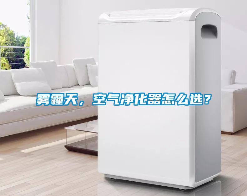 霧霾天，空氣凈化器怎么選？
