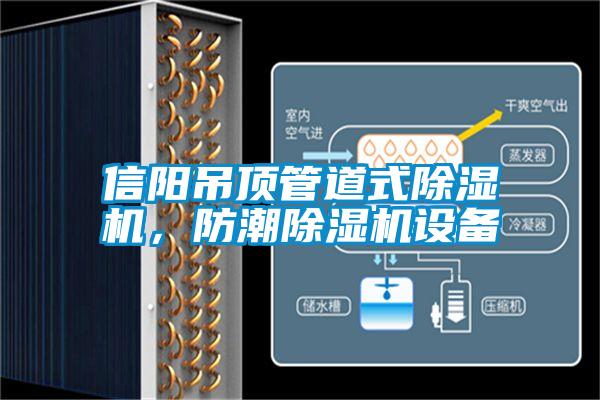 信陽吊頂管道式除濕機，防潮除濕機設備