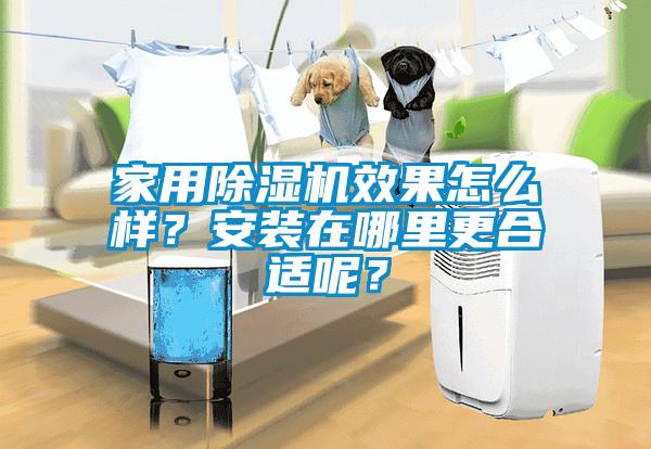 家用除濕機效果怎么樣？安裝在哪里更合適呢？