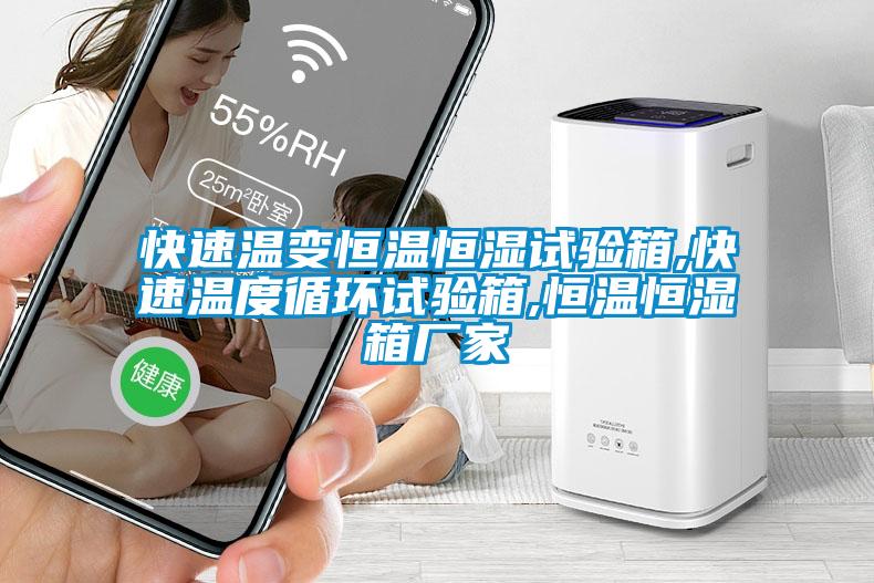 快速溫變恒溫恒濕試驗(yàn)箱,快速溫度循環(huán)試驗(yàn)箱,恒溫恒濕箱廠家