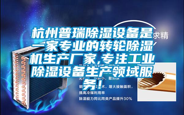 杭州普瑞除濕設備是一家專業(yè)的轉輪除濕機生產(chǎn)廠家,專注工業(yè)除濕設備生產(chǎn)領域服務！