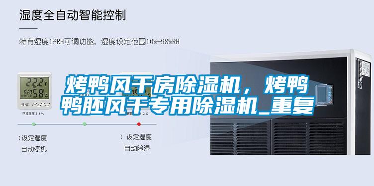烤鴨風干房除濕機，烤鴨鴨胚風干專用除濕機_重復