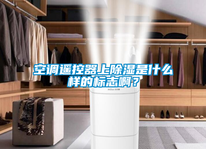 空調(diào)遙控器上除濕是什么樣的標(biāo)志啊？