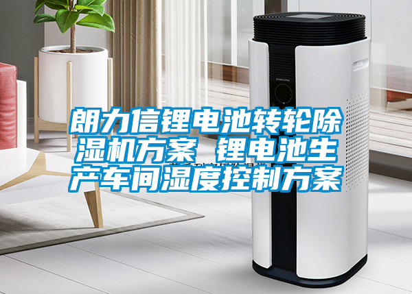 朗力信鋰電池轉(zhuǎn)輪除濕機(jī)方案 鋰電池生產(chǎn)車間濕度控制方案