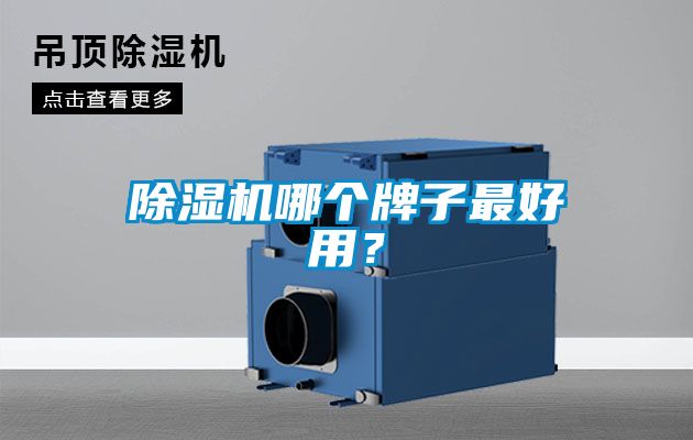 除濕機(jī)哪個牌子最好用？