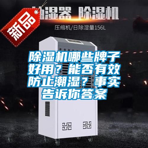 除濕機(jī)哪些牌子好用？能否有效防止潮濕？事實告訴你答案
