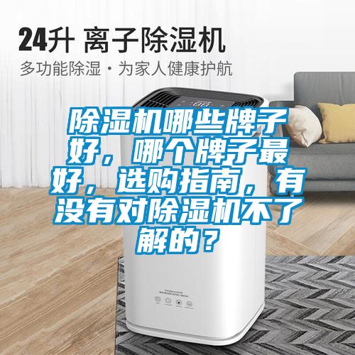 除濕機(jī)哪些牌子好，哪個牌子最好，選購指南，有沒有對除濕機(jī)不了解的？