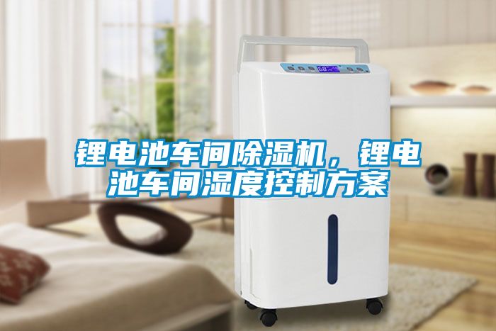 鋰電池車間除濕機，鋰電池車間濕度控制方案