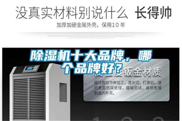 除濕機十大品牌，哪個品牌好？