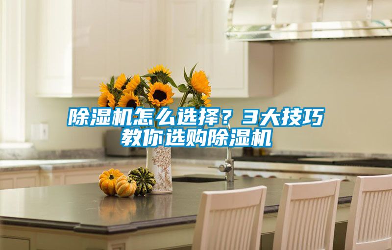 除濕機怎么選擇？3大技巧教你選購除濕機