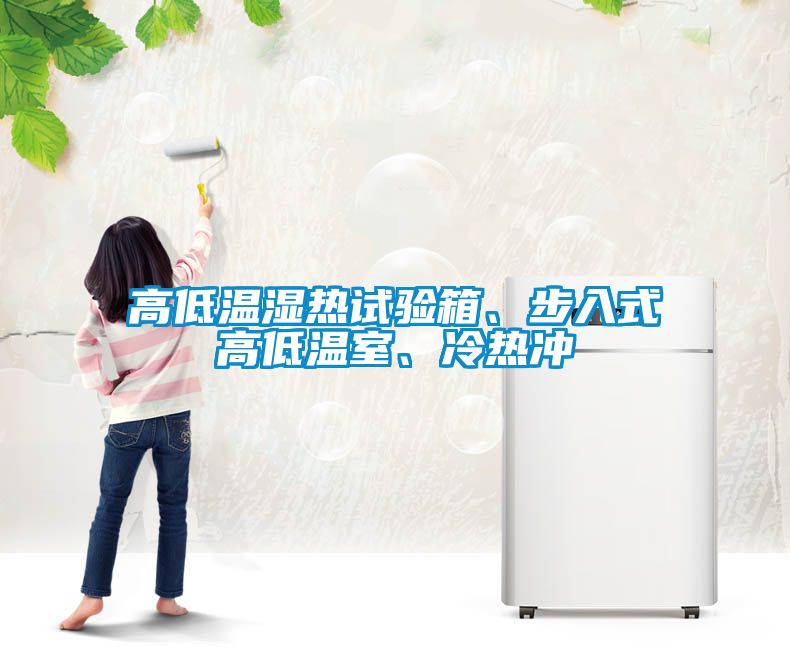 高低溫濕熱試驗箱、步入式高低溫室、冷熱沖