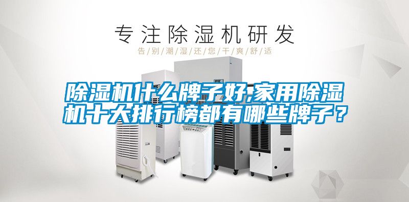 除濕機什么牌子好,家用除濕機十大排行榜都有哪些牌子？