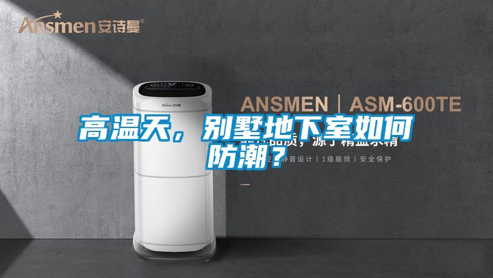 高溫天，別墅地下室如何防潮？